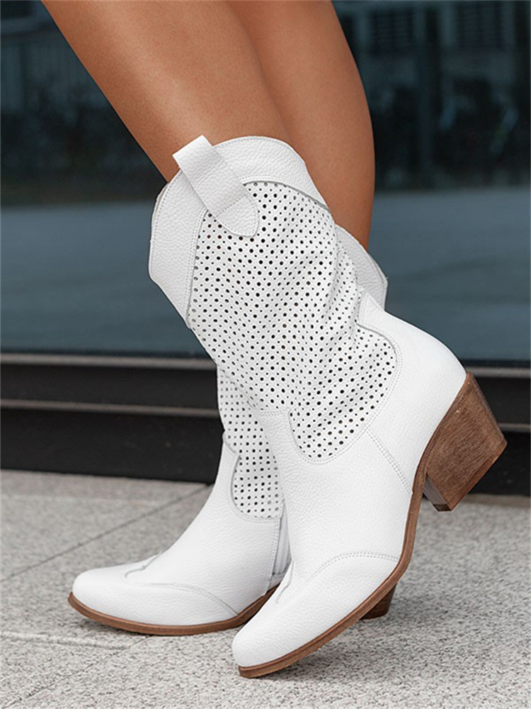 Dropshopping2022 Winter New Foreign Trade 40-43 Burned Suede Low Barrel Women's Boots Tide