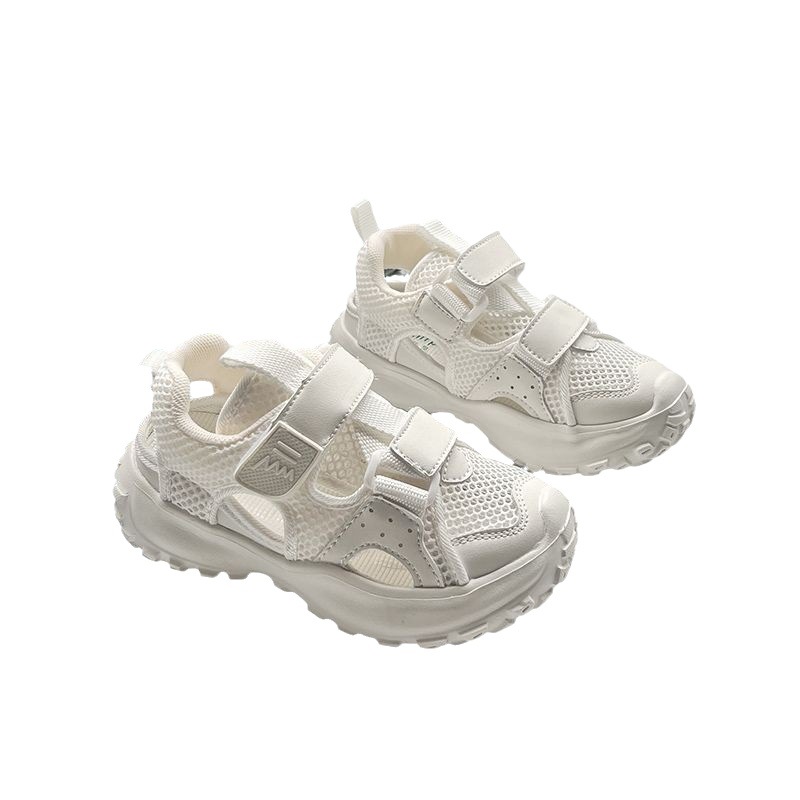 Children's Sports Sandals 2023 Korean Style Summer New Children's Hollow Mesh Casual Sandals Girls Internet Celebrated Sandals
