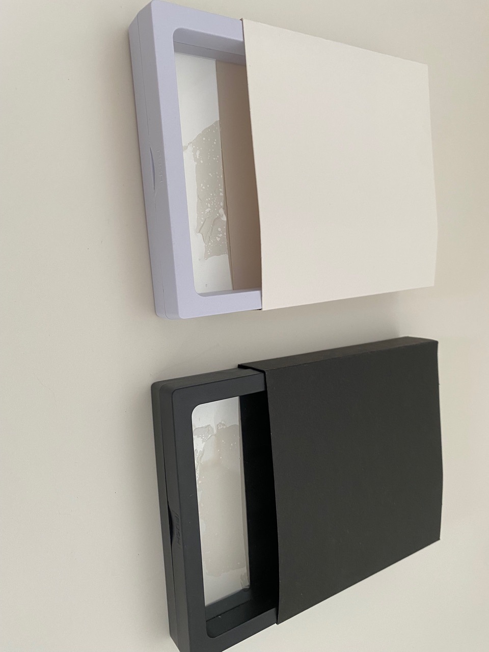 Promotional jewelry packaging box suspension box soft paper set manufacturers straight jewelry box packaging jewelry box soft paper box