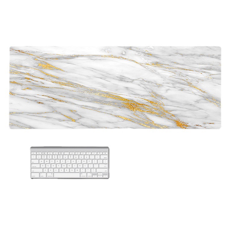 Nordic Marble Pattern Super Large Mouse Pad Table Mat Set Extra Large Thickened Computer Table Mat Mouse Pad Amazon Hot