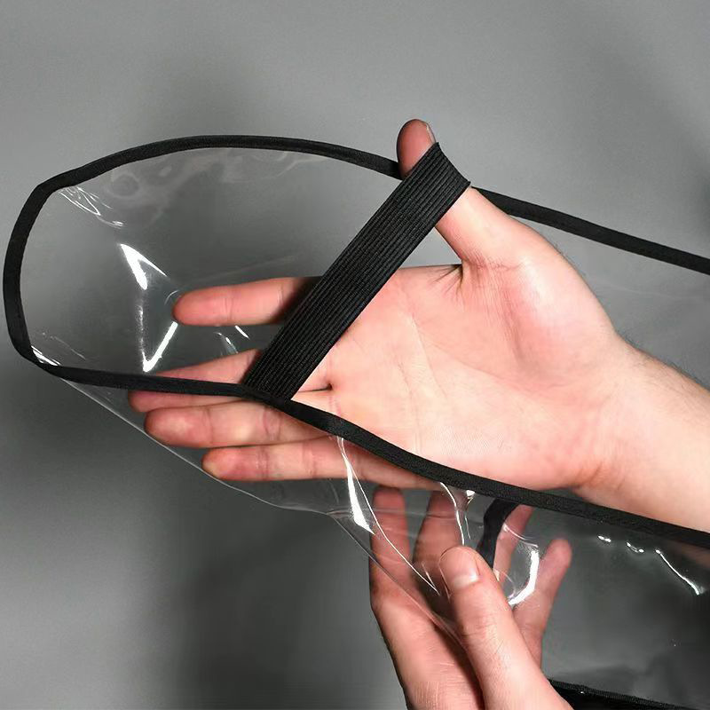 Disposable Shoe Cover Barber Stylist Anti-shattering Hair Salon Shoe Cover Transparent Hair Dregs Into Shoe Cover Shoe Cover
