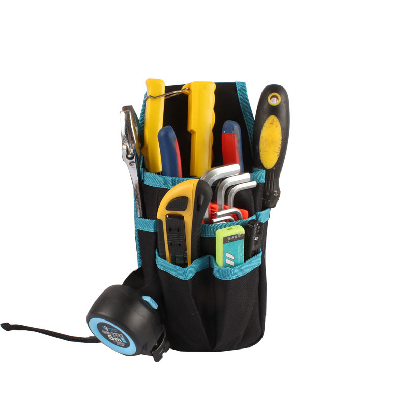 Tool bag electrician bag water and electricity installation kit carpentry nail waist bag canvas multi-use electrician repair kit