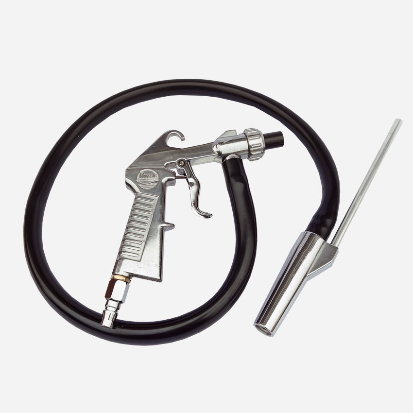Ming iron sandblasting gun with four ceramic mouth a black iron mouth an American joint hand-held siphon type sandblasting gun