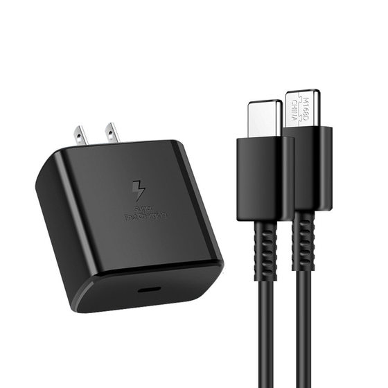 For Samsung S22Ultra charger head 45W ultra-fast charging GalaxyS22 mobile phone charging head Samsu