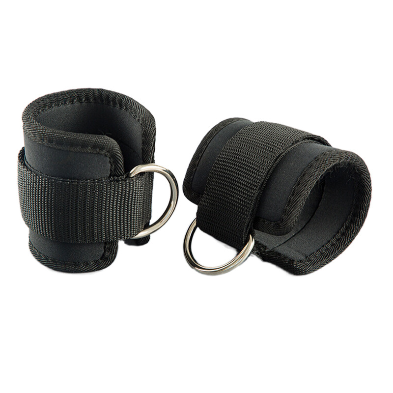 Tensile Foot Buckle Strap for Leg Strength Training Strap Foot Ring Buckle Elastic Rope Protector Gantry Hanging Ankle Buckle