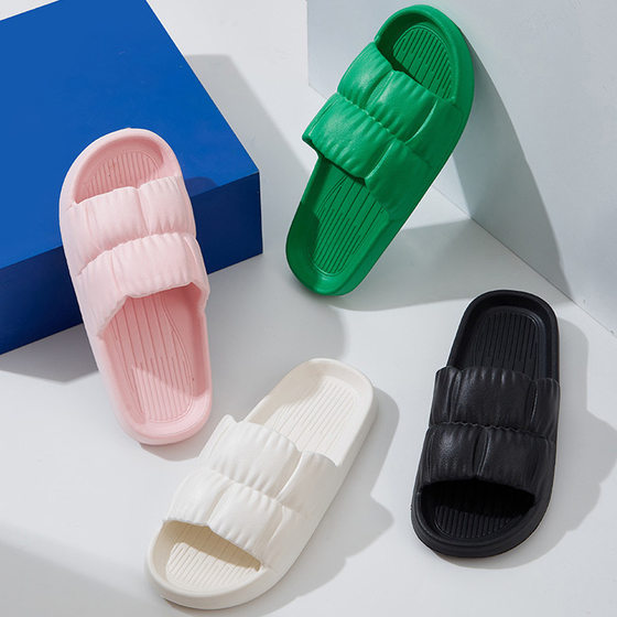 Couple's Special Slippers Summer Household Bathroom Non-Slip Sandals and Slippers Women's Indoor Lightweight Balcony Home Shoes