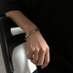 2164# Double-layer punk style bracelet