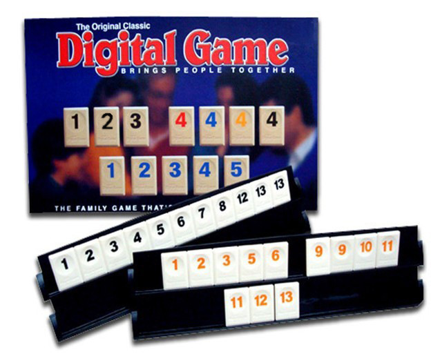 Cross-border Israel mahjong Standard Edition digital game card adult leisure party secret card table game educational toys