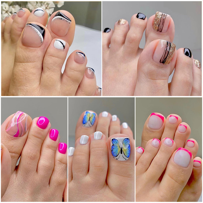 Wear nail nail nail patch wholesale collection nail removable cross-border fake nails false nails