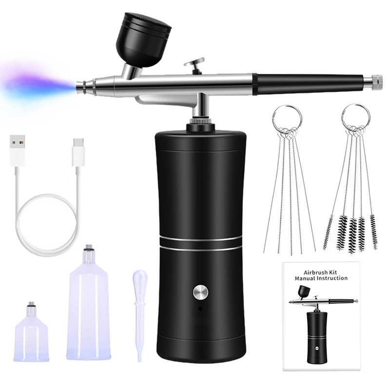 Cross-border spray gun pen electric acrylic pigment car model paint graffiti tattoo paint nail painting gun suit