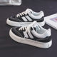 ins Trendy Korean Canvas Shoes Women's 2023 Spring New Student Running Casual Shoes Skate Shoes Internet Popular Street Photograph H988