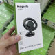 Magsafe cross-border car folding air outlet instrument strong magnetic suction 360 degree rotating metal car mobile phone holder