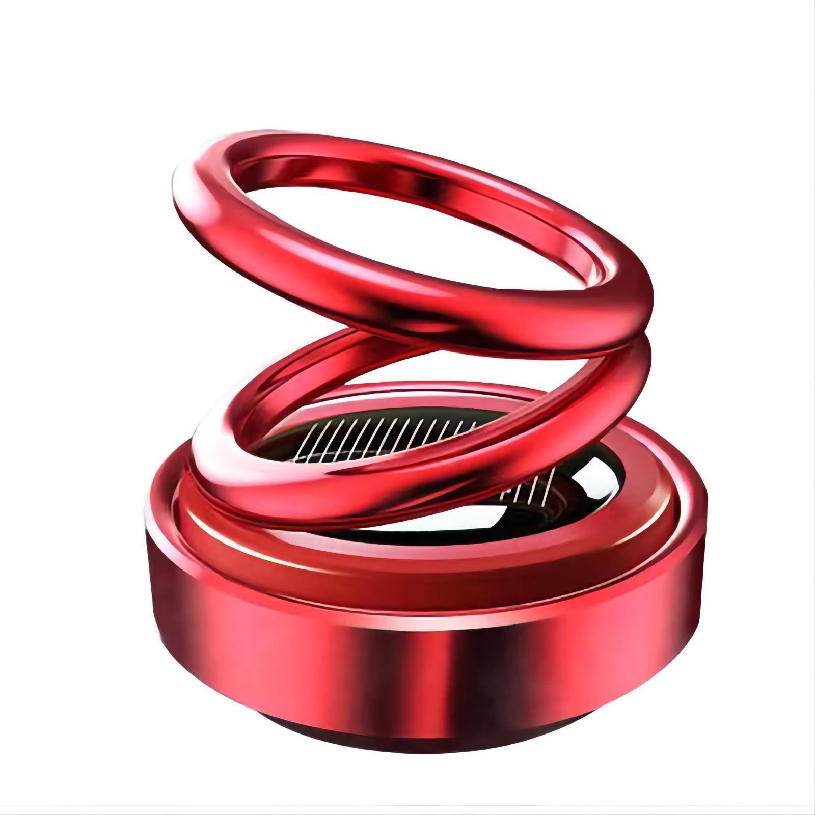 Suspensie auto rotativă cu inel dublu, aromaterapie, aromaterapie solară, accesorii auto, parfum, produse elegante de înaltă calitate_voghion.com