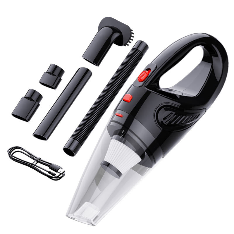 Car high-power handheld car vacuum cleaner large suction wet and dry wireless car vacuum cleaner