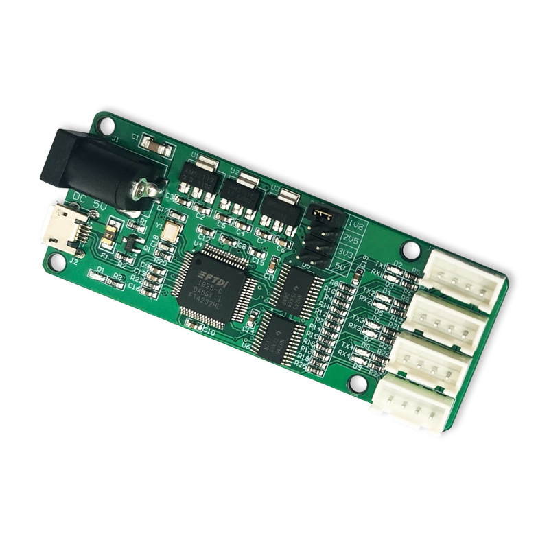 USB to 4-way TTL module four-way high-speed UART serial port module LC-FT4232-4TTL