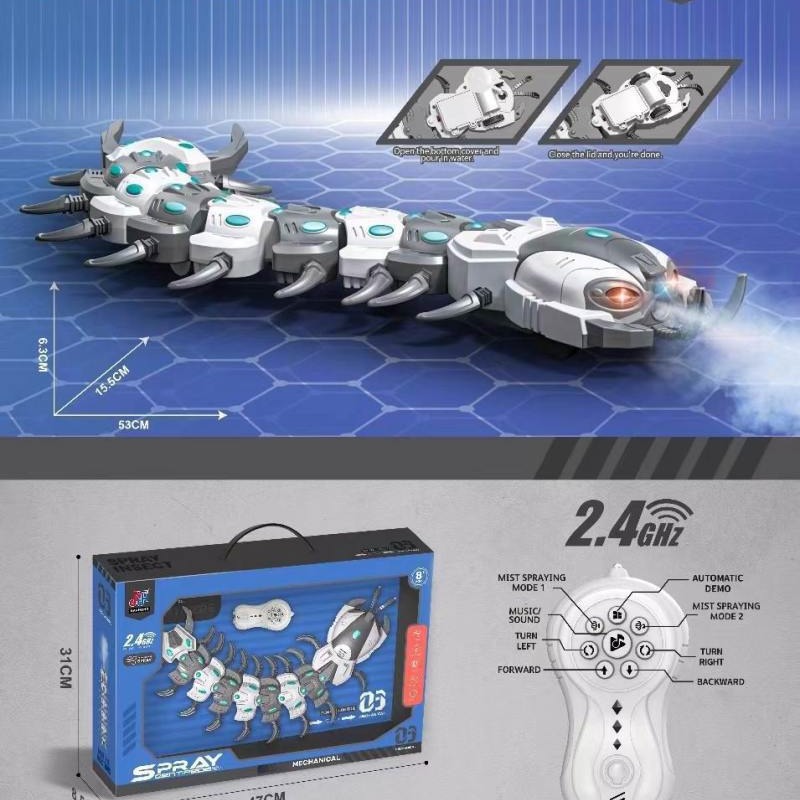  remote control spray Spider toy bee Dragonfly octopus insect toy children's toy gift