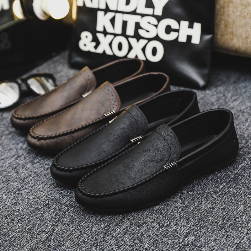 Doug Shoes Men's 2023 Spring New Casual Loafers Driving Slip-on Internet Popular Men's Shoes Lightweight Summer Trendy Shoes