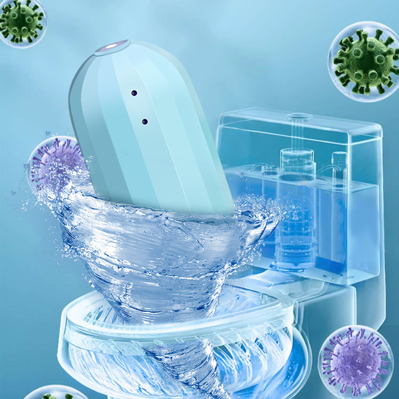 Toilet Cleaning Magic Bottle Toilet Blue Bubble Magic Box Toilet Deodorization and Odor Removal Automatic Toilet Cleaning Spirit