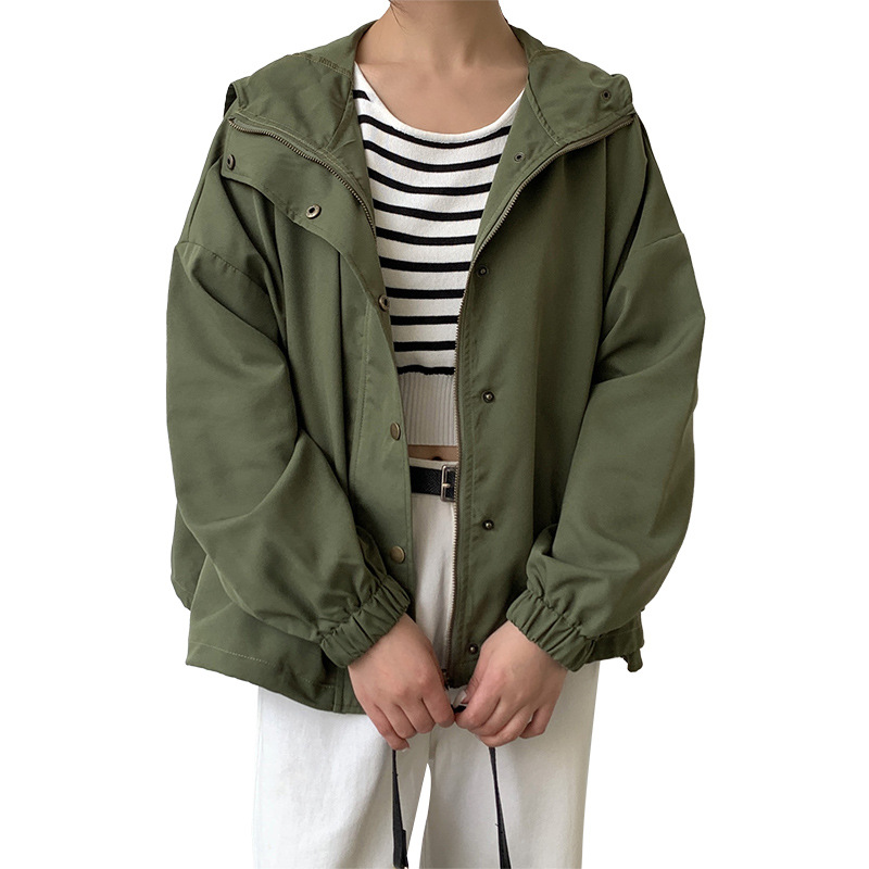 Autumn 2024 New Japanese Rakuten Women's Clothing Explosions Loose Short Jacket Women's Casual Frock