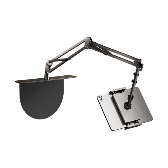 Hidden bedside lazy bracket clip-free mobile phone tablet computer cantilever vertical shooting bracket brush TikTok brush play bracket