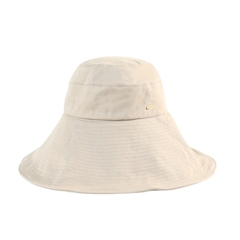 Sunshade hat spring summer hat brim anti-ultraviolet fishing Fisher hat foldable Big Head beach travel cap