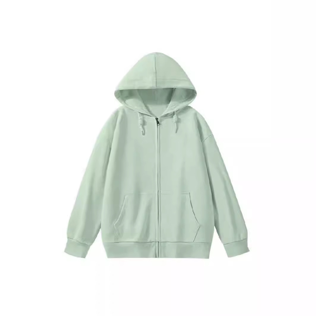 Ins Super Hot Sweater Women's Autumn and Winter oversize Hooded Thin Coat Fashionable Loose Lazy Cardigan Top