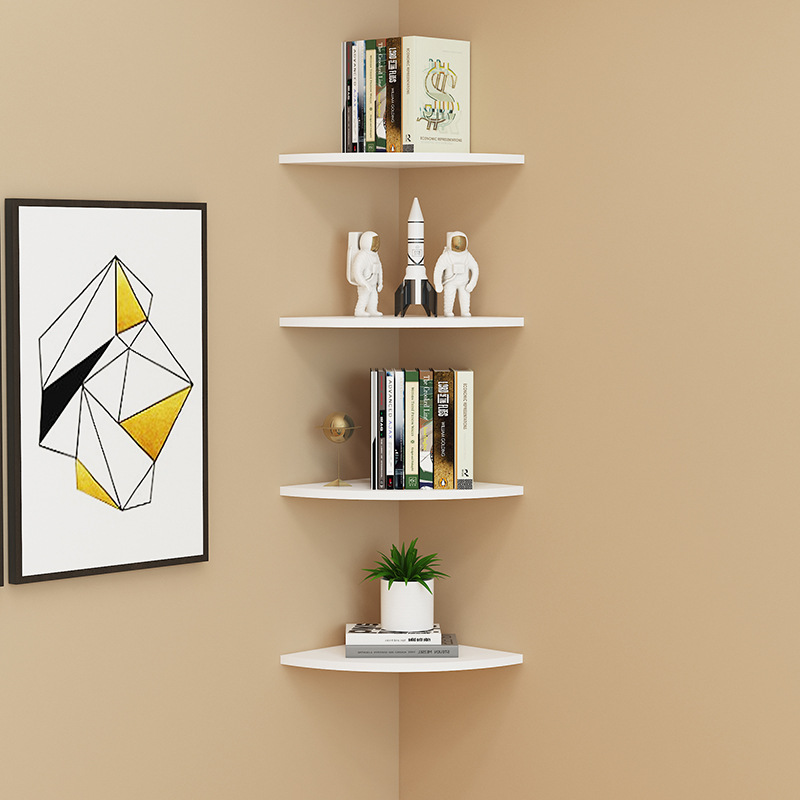 Wall Shelf Corner Wall Corner Kitchen Wall Hanging Wall Hanging Corner Triangular Partition Corner No Punch