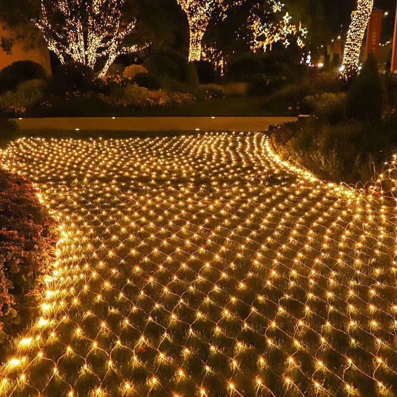 Factory wholesale fishing net Lights Lights led flashing lights string lights decorative lawn shrubs outdoor waterproof room layout