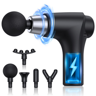 Cross-border portable mini fascial gun electric shock home relaxation muscle massager neck mask gun fitness equipment