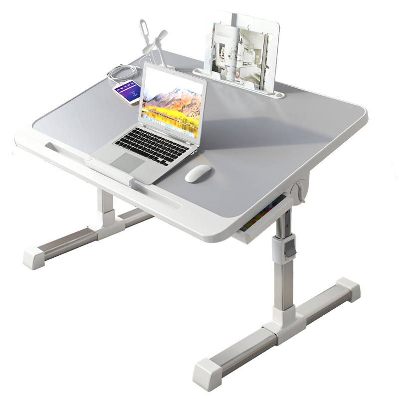 Foldable Lifting Bed Small Table Home Study Desk Simple Bedroom Computer Bay Window Dormitory Student Small Table