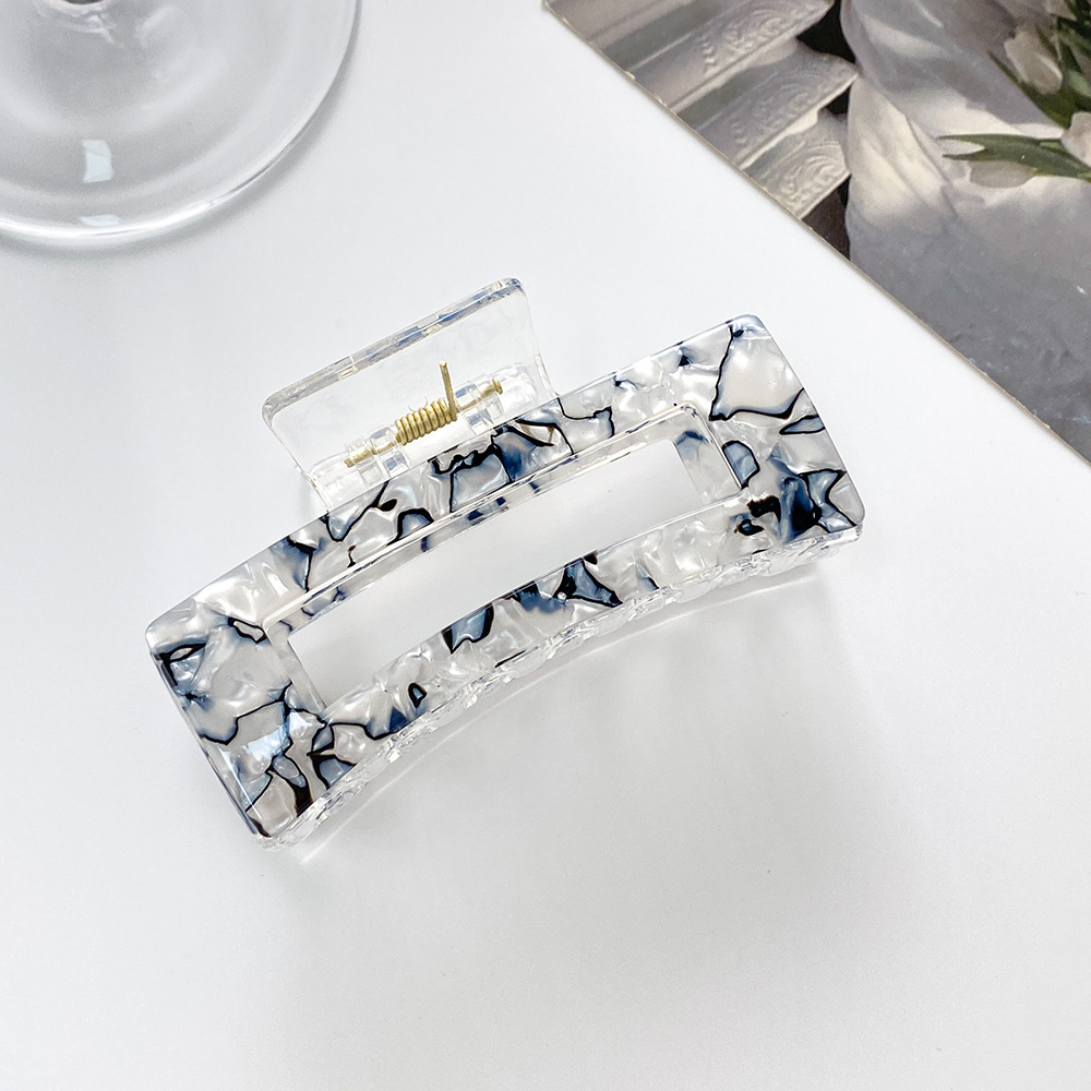 Rete di commercio elettronico transfrontaliero forcina per capelli acrilica con impugnatura rossa all'ingrosso per capelli con spirale posteriore per capelli da bagno, accessori per capelli, copricapo_voghion.com