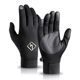 Outdoor winter warm gloves men's anti-splashing anti-slip fleece-lined thickened sports touch screen windproof riding gloves wholesale