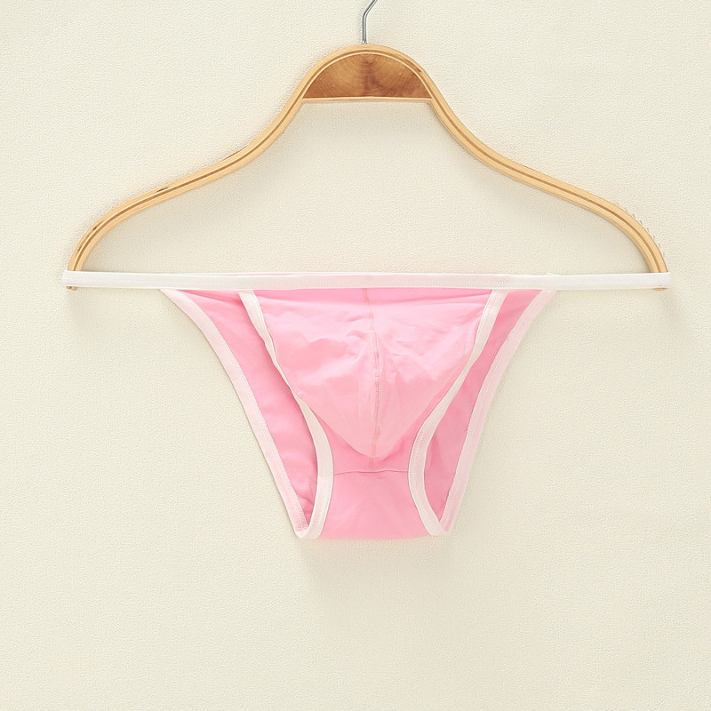 Men's underwear wholesale breathable low waist sexy European and American Amazon foreign trade one piece thong T pants cross-border tide