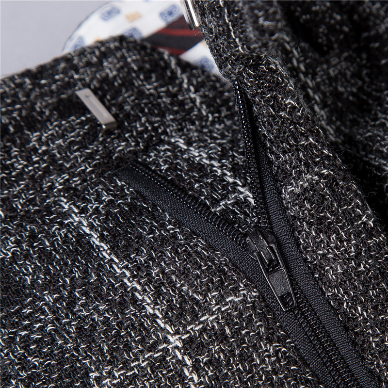 2024 Autumn and Winter New Men's British Slim-fit Plaid Suit Three-piece Fashionable Men's Casual Dress suit Fashion