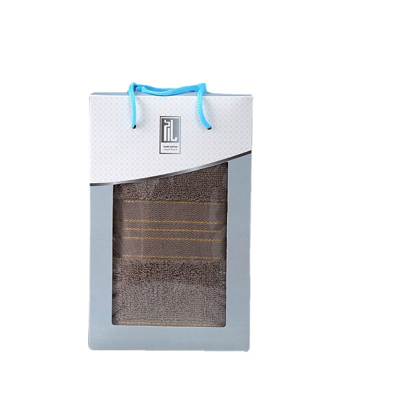 Cotton Towel Gift Box Accompanying Gift Single Pack Thickened Absorbent Opening Group Buying Promotional Gift Towel Wholesale