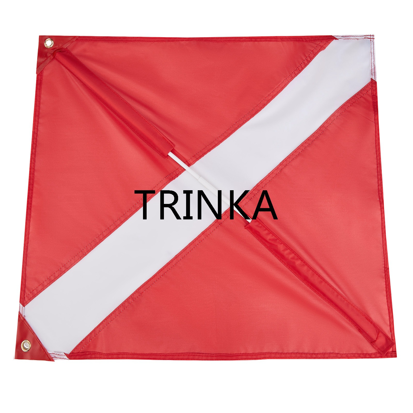 (Bracket) red and white floating Diving Flag International Diving activity logo supplies Scuba Diving Flag