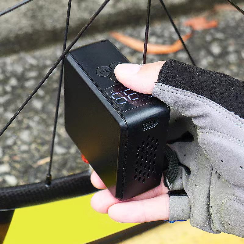 Portable Wireless Car air pump mini digital display air pump car tire bicycle tire electric air pump