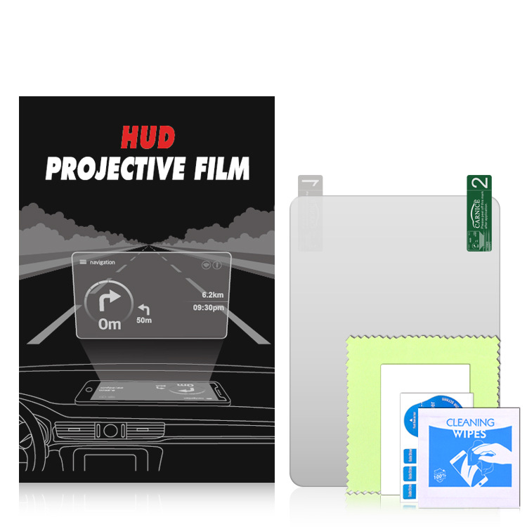 HUD car head-up display reflective film navigator universal mobile phone guide projection film factory wholesale