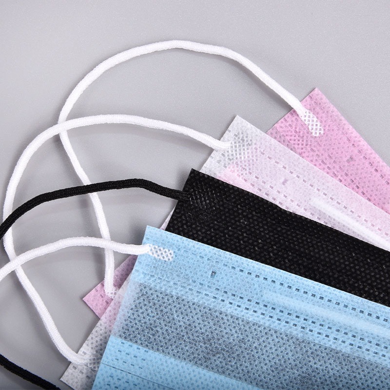 Two-layer white non-woven mask breathable thin independent two-layer disposable summer independent packaging manufacturers wholesale