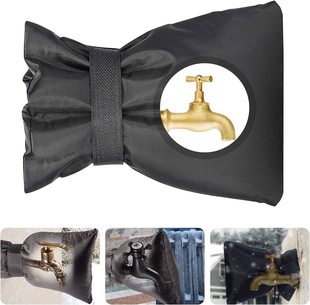 Cross-border outdoor faucet anti-freezing cover waterproof winter insulation cover 420D Oxford cloth anti-freezing protective cover