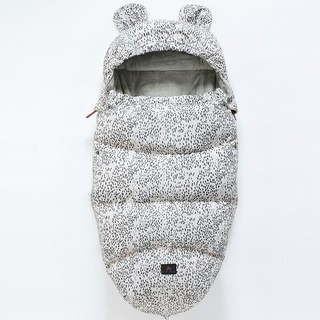 Factory direct infant sleeping bag baby padded plus velvet cart fur collar winter warm kick-proof quilt European and American quilt
