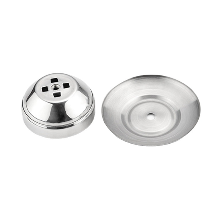 Large exquisite stainless steel top bead pot Button lifting bead replaceable glass pot lid handle universal pot lid top cap