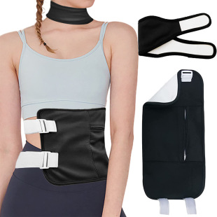 Castor Oil Pack repeatable soft leak-proof Oil care essential Oil accessory bag belt guard