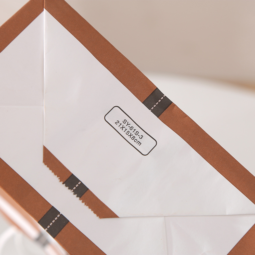 Birthday gift bag rugby Kraft paper bag creative printing handbag party candy packaging bag