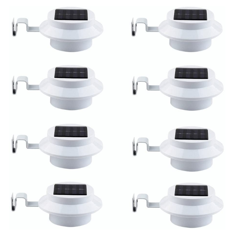 Guardrail LED solar light sink light outdoor rainproof wall light fence light solar railing eaves light