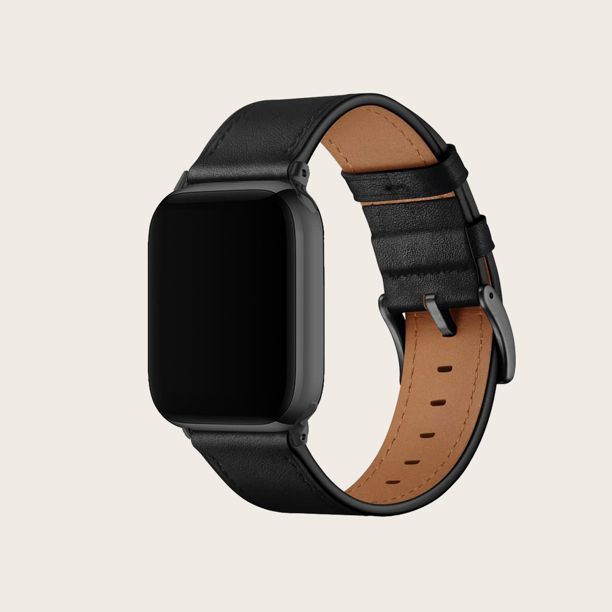 AppleWatch7/se Apple Watch Strap Foreign Trade New Top Layer Cowhide Genuine Leather iWatch Strap