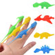 Catapult dinosaur launch small dinosaur decompression flexible glue new strange fun toy desktop decompression stall toy