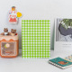 Green square bottom paper bag 23*15 8cm; No stickers