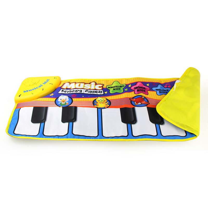 Cross-border Amazon Finger Touch Electronic Piano Blanket Children's Multifunctional Animal Music Blanket Game Carpet