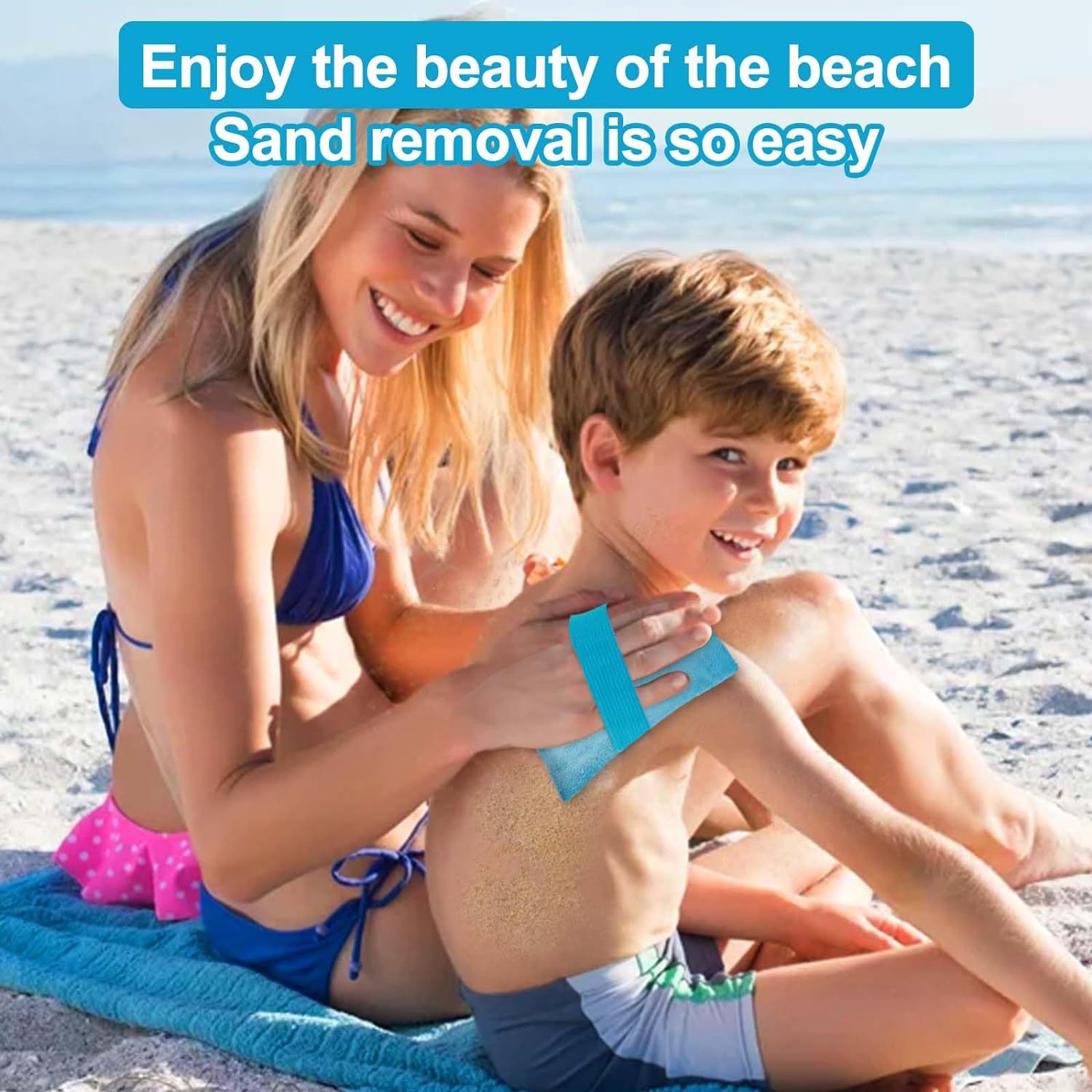 Amazon new sandremover suitable for beach sandbag powder bag sandbrush beach vacation camping essentials